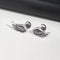 Boucles Ailes d' Argent Steampunk