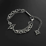 Bracelet Croix Gothique Homme en Acier - Vignette | Steampunk Store