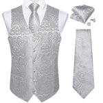 Gilet Paisley Homme - Jacquard Coloré - Vignette | Steampunk Store