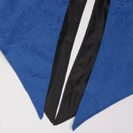 Redingote Bleue Homme - Broderies Or Victoriennes - Vignette | Steampunk Store