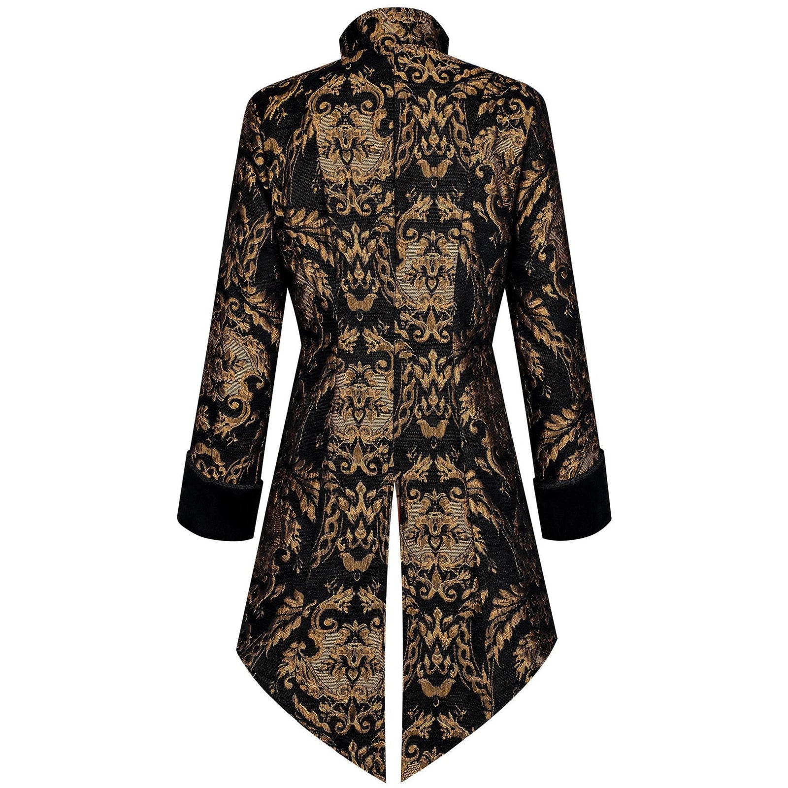 Redingote Brocart Homme - Style Militaire Gothique - détail 12