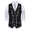 Gilet Gothique Homme Brodé - Velours Vintage