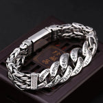 Bracelet Mantra Porte-Bonheur en Argent S925 - Vignette | Steampunk Store