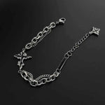 Bracelet Croix Gothique Homme en Acier - Vignette | Steampunk Store