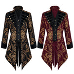 Redingote Brocart Homme - Style Militaire Gothique - Vignette | Steampunk Store