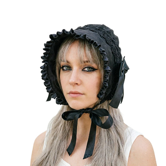 Cofia Victoriana Mujer - Estilo Francés Lolita Dama de Honor