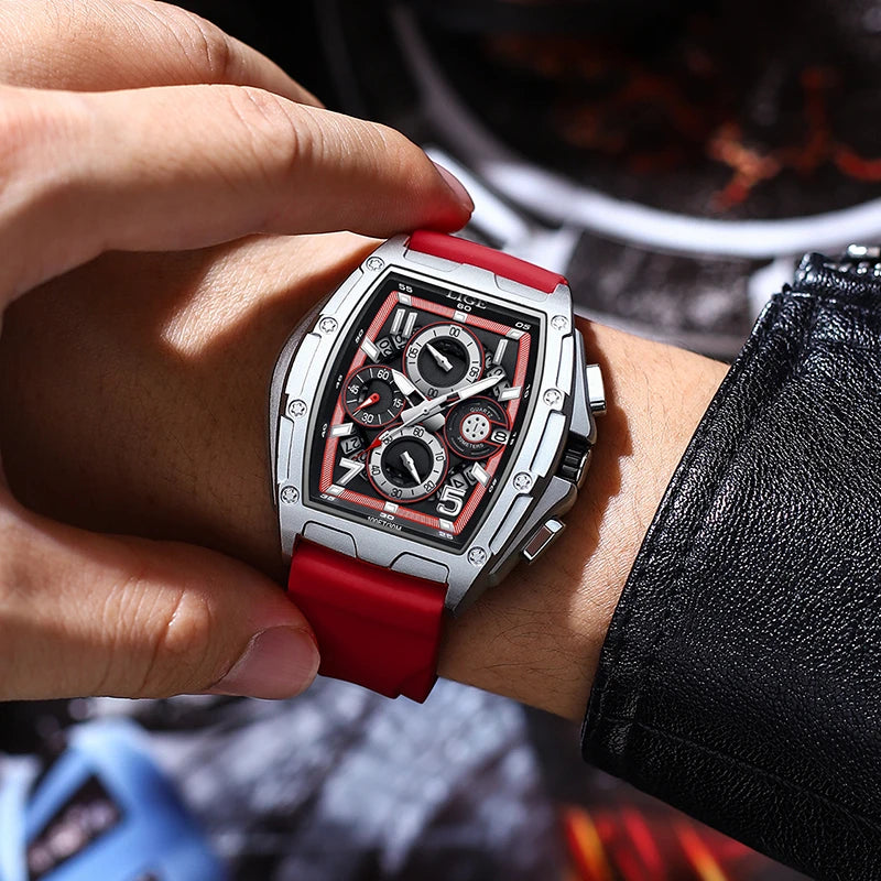 Montre Quartz Vintage — Rétro Futur - Vue laterale