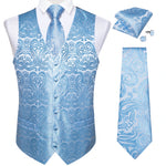 Gilet Paisley Homme - Jacquard Coloré - Vignette | Steampunk Store