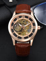 Reloj Esqueleto para Hombre con Números Romanos - Vignette | Steampunk Store