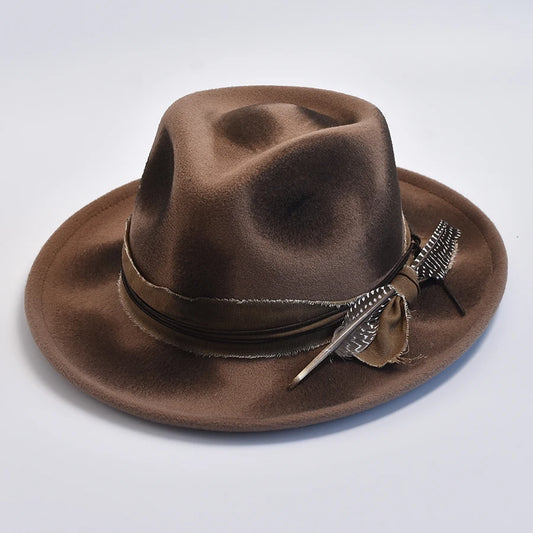 Chapeau Marron Vintage - Orpailleur