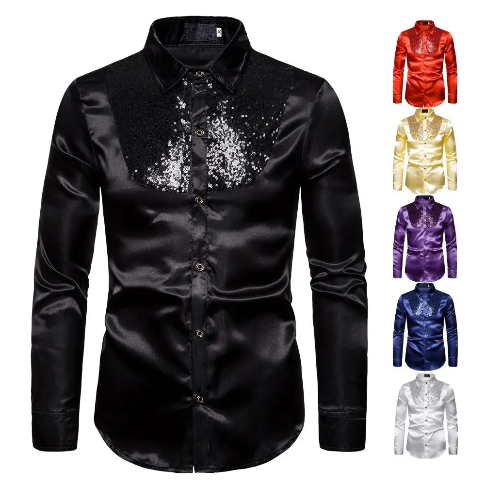Chemise Vintage Satin — Steampunk Royale - Vue detaillee