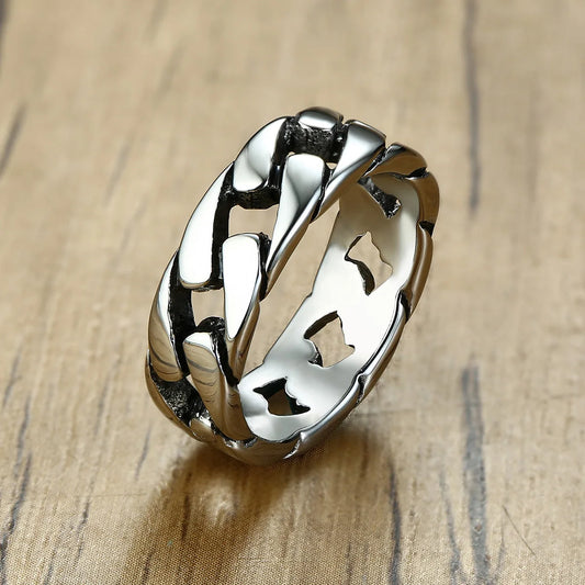 Bague Gothique Homme - Dark Circle