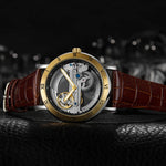 Montre Squelette Homme Transparente à Ponts Ajourés - Vignette | Steampunk Store