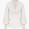 Victorian Style Blouse - Ivory &amp; Ebony