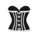 Gothic Rüschenkorsett – 5 Farben - Vignette | Steampunk Store