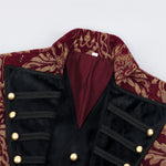 Redingote Brocart Homme - Style Militaire Gothique - Vignette | Steampunk Store