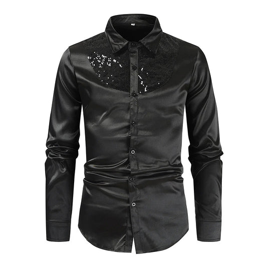 Chemise Vintage Satin - Steampunk Royale