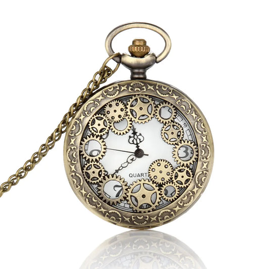 Montre Engrenage a Gousset Steampunk