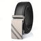 Ceinture Noire Boucle Argent - Steampunk Style