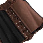 Damen-Korsett aus einfarbigem Satin – 5 Farben - Vignette | Steampunk Store