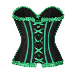 Gothic Rüschenkorsett – 5 Farben - Vignette | Steampunk Store