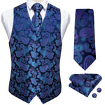Gilet Paisley Homme - Jacquard Coloré - Vignette | Steampunk Store