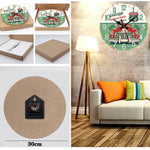 Horloge Murale Vintage Européenne 30 cm - Vignette | Steampunk Store