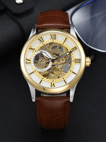 Reloj Esqueleto para Hombre con Números Romanos - Vignette | Steampunk Store