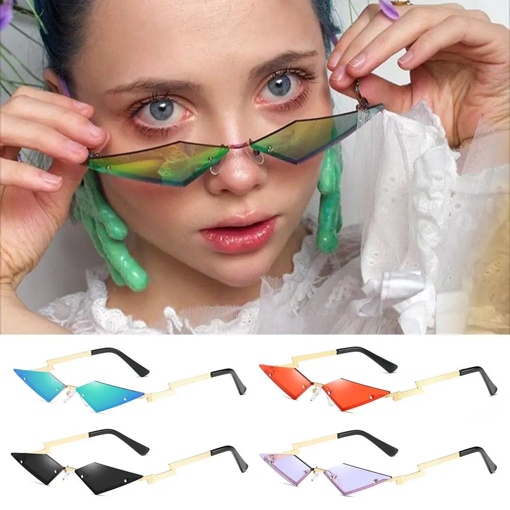 Lunettes Oeil de Chat Rétro - Vue laterale