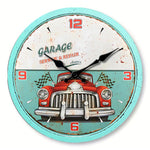 Vintage Garage Klok - Amerikaanse Auto - Vignette | Steampunk Store