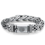 Bracelet Mantra Porte-Bonheur en Argent S925 - Vignette | Steampunk Store