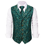 Gilet Paisley Homme à Revers - Dandy Victorien - Vignette | Steampunk Store