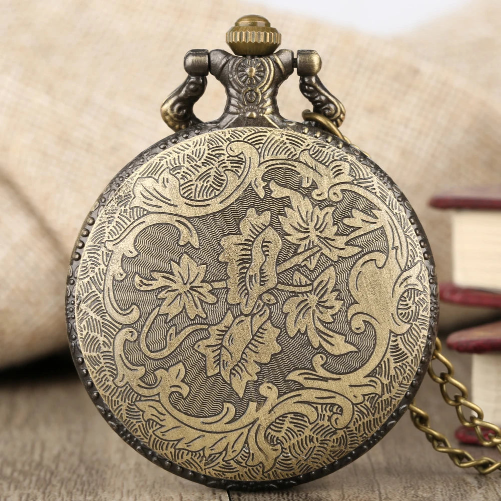 Montre à gousset cheval vintage en bronze — Stallion - Photo 9