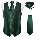 Gilet Paisley Homme - Jacquard Coloré - Vignette | Steampunk Store