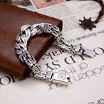 Bracelet Mantra Porte-Bonheur en Argent S925 - Vignette | Steampunk Store
