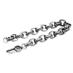 Bracelet Vajra Gravé Homme en Argent S925 - Vignette | Steampunk Store