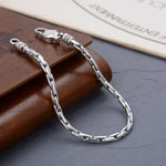 Bracelet Vajra Mantra Homme en Argent S925 - Vignette | Steampunk Store