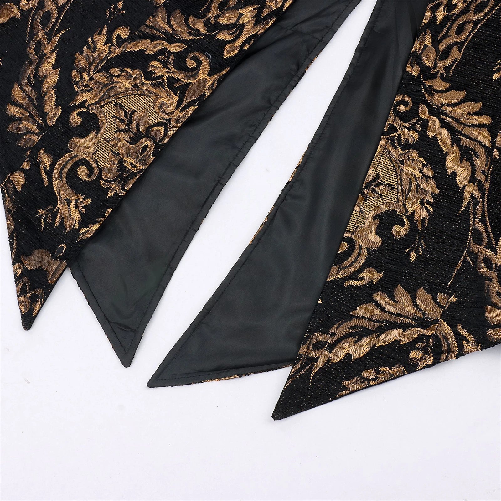 Redingote Brocart Homme - Style Militaire Gothique - détail 16