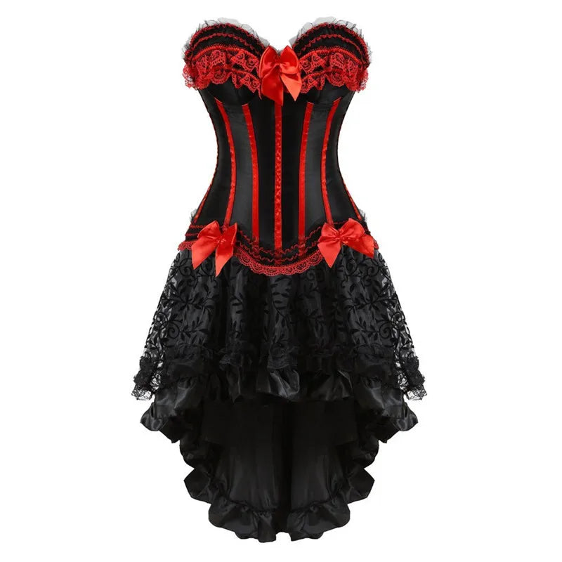 Robe Cabaret Rouge - Corset Burlesque