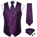 Gilet Paisley Homme - Jacquard Coloré - Vignette | Steampunk Store