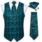 Gilet Paisley Homme - Jacquard Coloré - vue principale