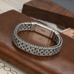 Bracelet Forever Homme en Argent S925 - Vignette | Steampunk Store