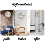 Horloge Londres Vintage en Bois - Vignette | Steampunk Store