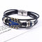 Bracelet Guitare Punk Rock en Similicuir - finition et reliefs 7