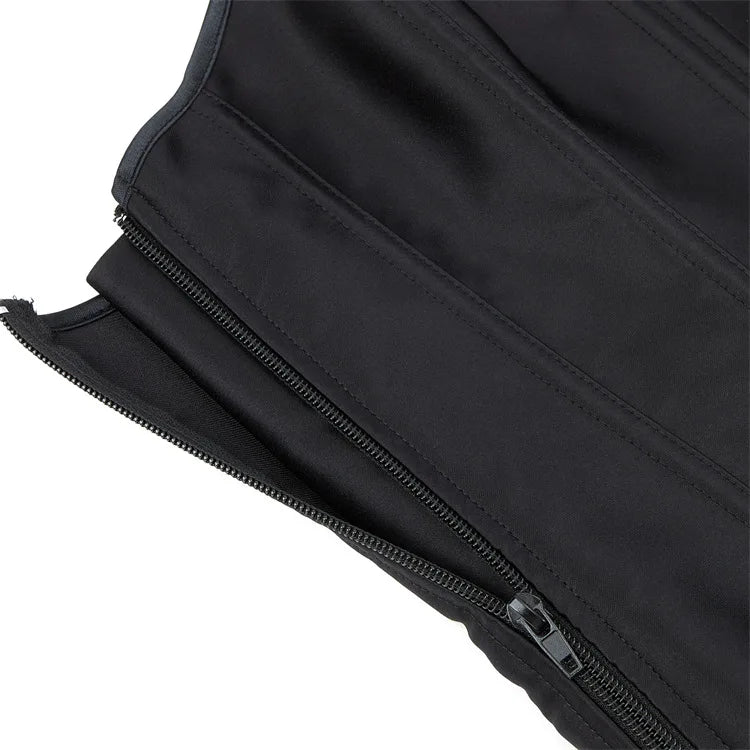 Damen-Korsett aus einfarbigem Satin – 5 Farben - Detail 19