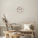 Horloge Londres Vintage en Bois - Vignette | Steampunk Store