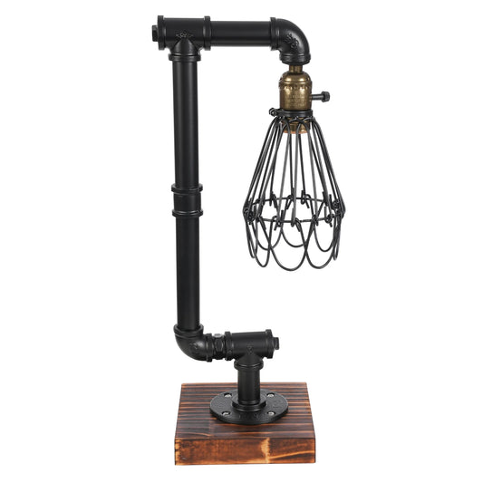 Steampunk Industrial Pipe Lamp