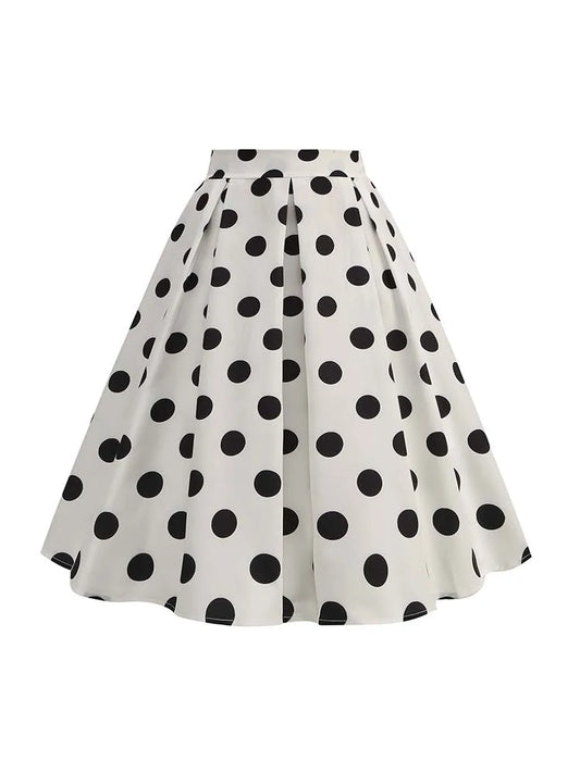Vintage Polka Dot Skirt - Brenda Lee