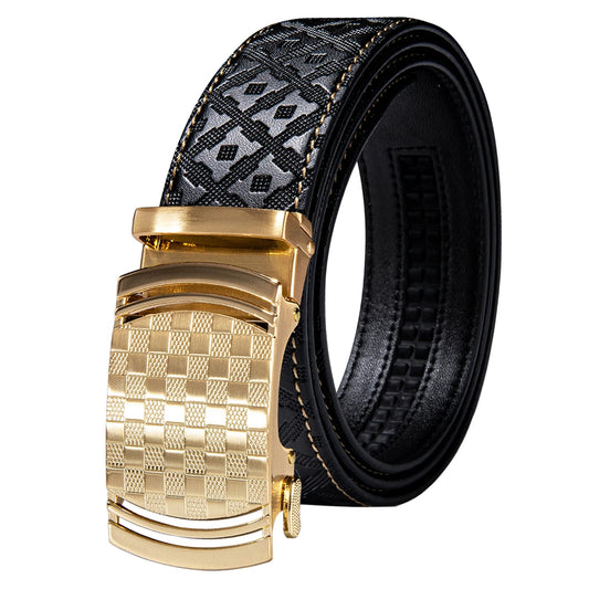 Ceinture Boucle Automatique - Golden Boy