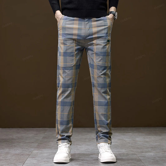 Calças Tartan Homem - Xadrez Vitoriano